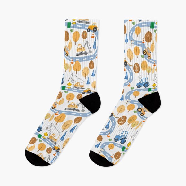 Item preview, Kids constructions  machinery pattern designed and sold by ViYa1.
