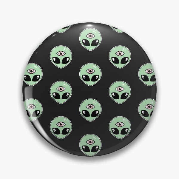Item preview, Kawaii Alien Pattern designed and sold by sasyall.