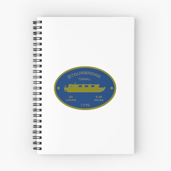 Item preview, Stourbridge Canal (blue) designed and sold by canal-arts.