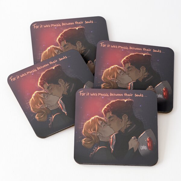 Item preview, For it was music between their souls Nessian Print (updated) designed and sold by DoodlingLenn.