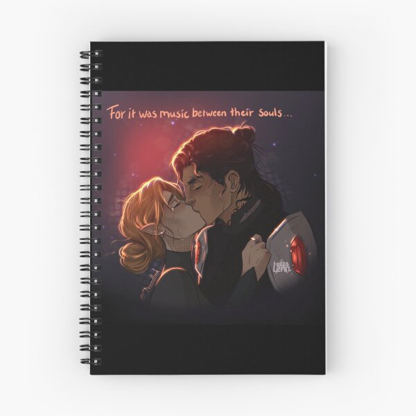 Item preview, For it was music between their souls Nessian Print (updated) designed and sold by DoodlingLenn.