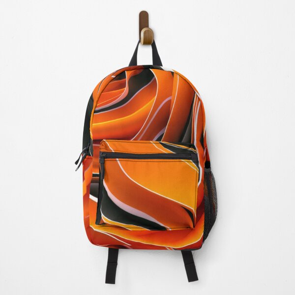 Item preview, Orange Irregular Organic Lines Seamless Pattern - Abstract Art Gift designed and sold by asbno19.
