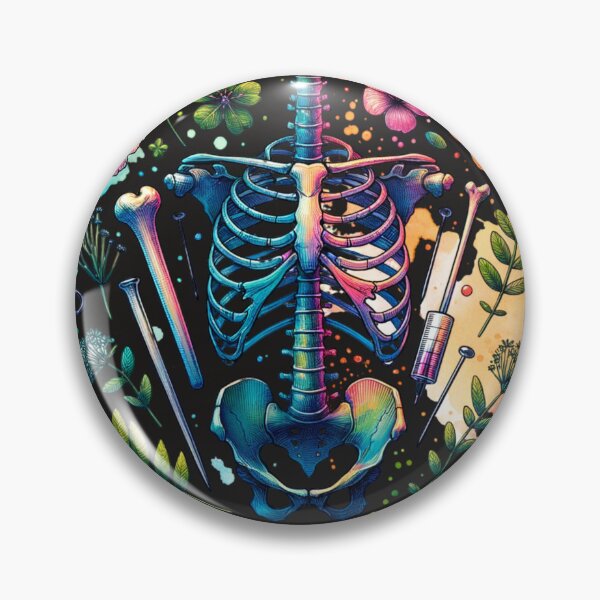 Item preview, Bones and Botany: Gothic Nature Art Print designed and sold by Dannyluna2002.