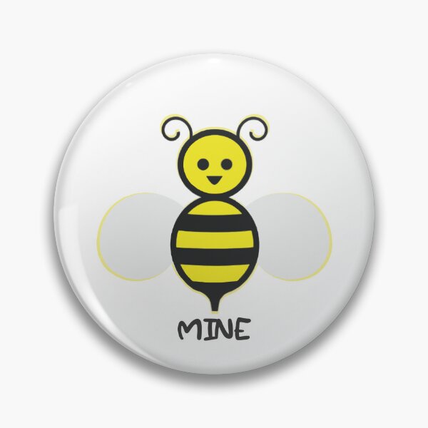 Item preview, Bee Mine Cute Cartoon Bee Art  designed and sold by TerScott.
