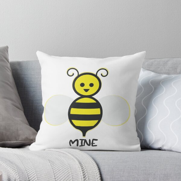 Item preview, Bee Mine Cute Cartoon Bee Art  designed and sold by TerScott.