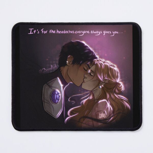 Item preview, It’s for the headaches everyone always gives you Elriel Print (updated) designed and sold by DoodlingLenn.