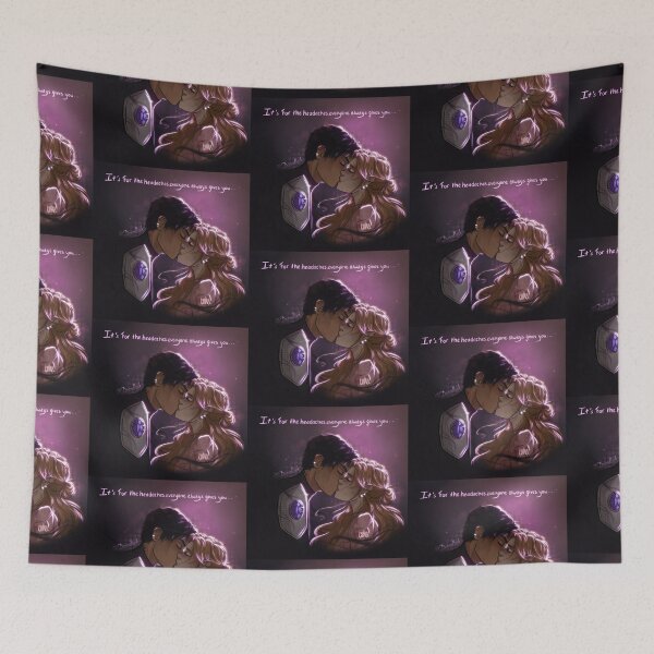 Item preview, It’s for the headaches everyone always gives you Elriel Print (updated) designed and sold by DoodlingLenn.