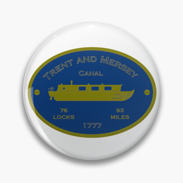 Item preview, Trent and Mersey Canal (blue) designed and sold by canal-arts.