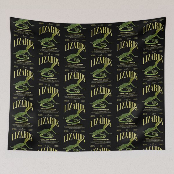 Item preview, Green Tree Monitor Streetwear Lizard Keeper designed and sold by JRRTs.