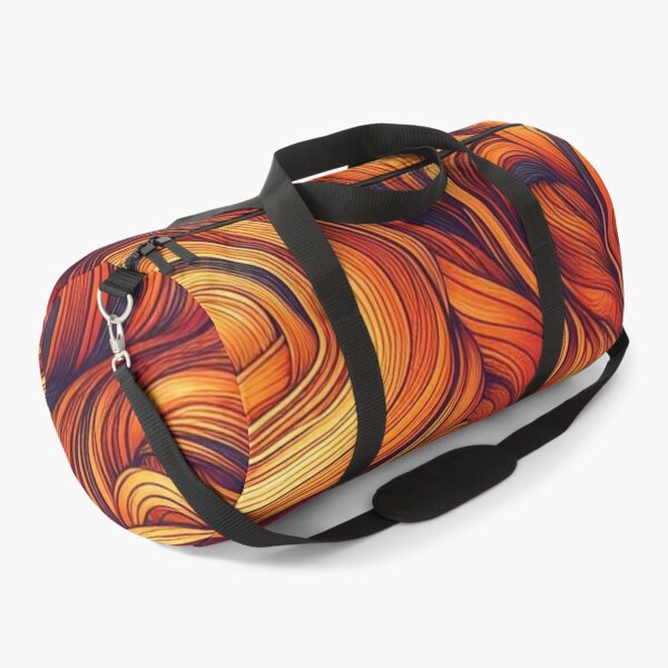 Item preview, Orange Irregular Organic Lines Seamless Pattern - Abstract Art Gift designed and sold by asbno19.
