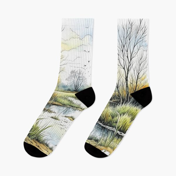 Item preview, Watercolor Moorland designed and sold by Odetee.