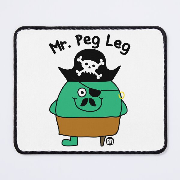 Item preview, Mr. Peg Leg designed and sold by TODD GOLDMAN.