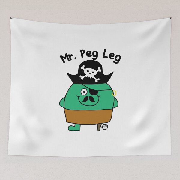 Item preview, Mr. Peg Leg designed and sold by TODD GOLDMAN.