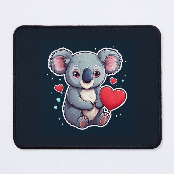 Item preview, Koala with hearts designed and sold by Planetporridge.