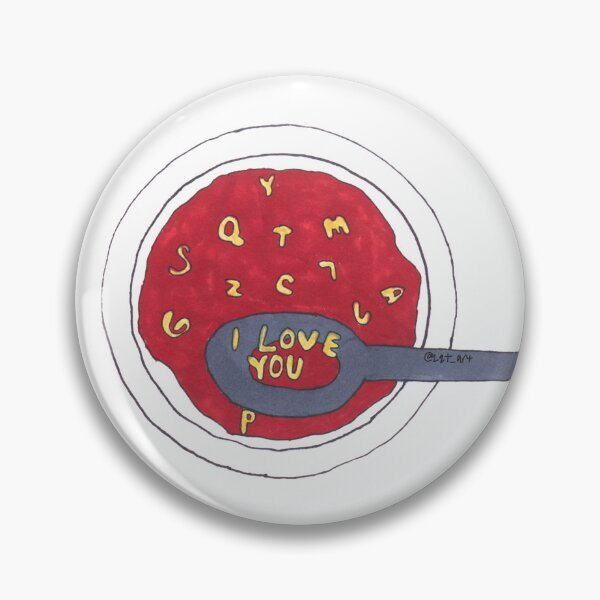 Artikelvorschau, Ich liebe dich Suppe entworfen und verkauft von Lqt-art.