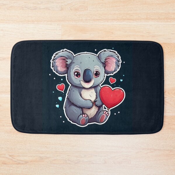 Item preview, Koala with hearts designed and sold by Planetporridge.