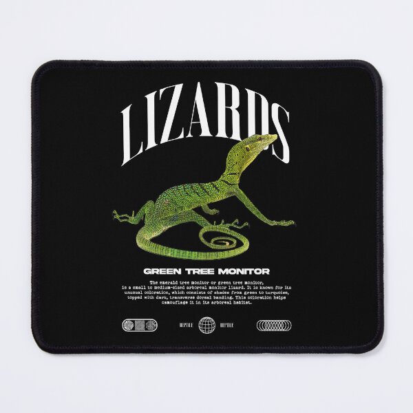 Item preview, Green Tree Monitor Streetwear Lizard Keeper designed and sold by JRRTs.