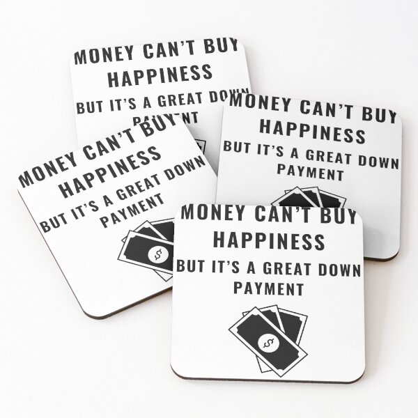 Item preview, Happiness Down Payment - Quirky Economics Design - Perfect Gift for Economists & Finance Students! Explore Your Favorites! designed and sold by EconDaily.