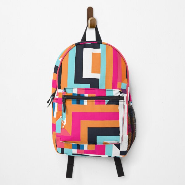 Item preview, Colorful 80s Geometric Pattern designed and sold by FrostyFrisby.