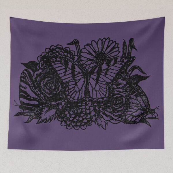 Item preview,  Zebra Swallowtail Butterfly Collage designed and sold by Tali Marks.
