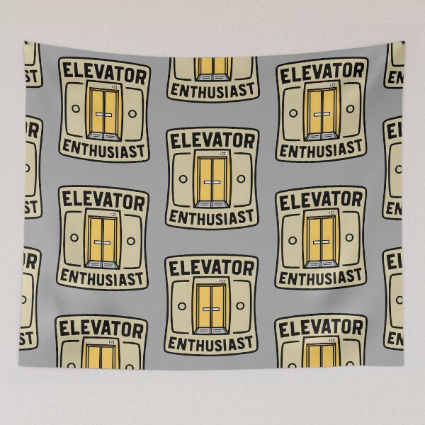 Item preview, Elevator Enthusiast designed and sold by KLArtzStore.