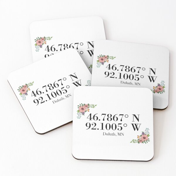 Item preview, Duluth, MN Coordinates designed and sold by mynameisliana.