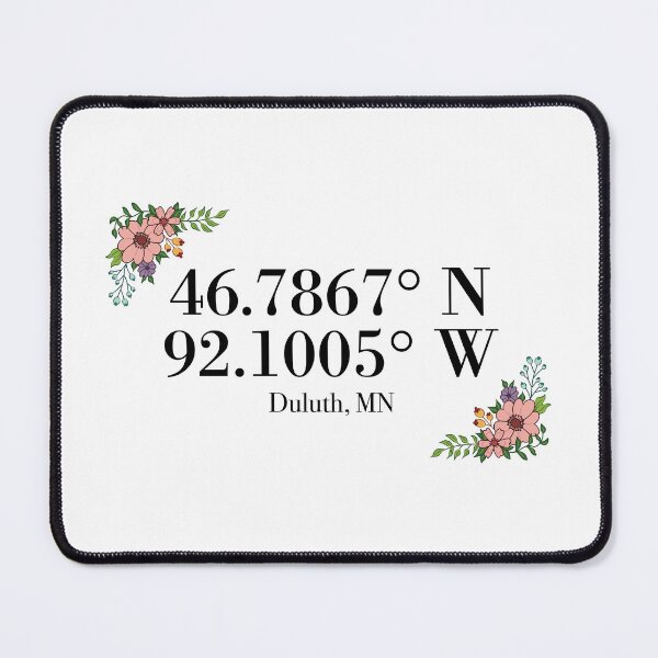 Item preview, Duluth, MN Coordinates designed and sold by mynameisliana.