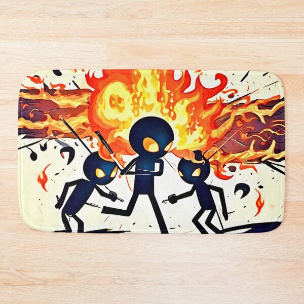 Item preview, Human Flame Badaist Artwork designed and sold by Health And Fitness Posts e-Store.