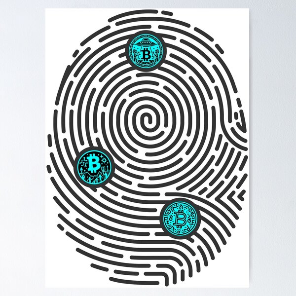 Item preview, BItcoin footprint BTC designed and sold by FoRes-Art.