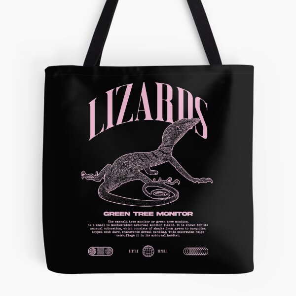Item preview, Green Tree Monitor Streetwear Lizard Keeper designed and sold by JRRTs.
