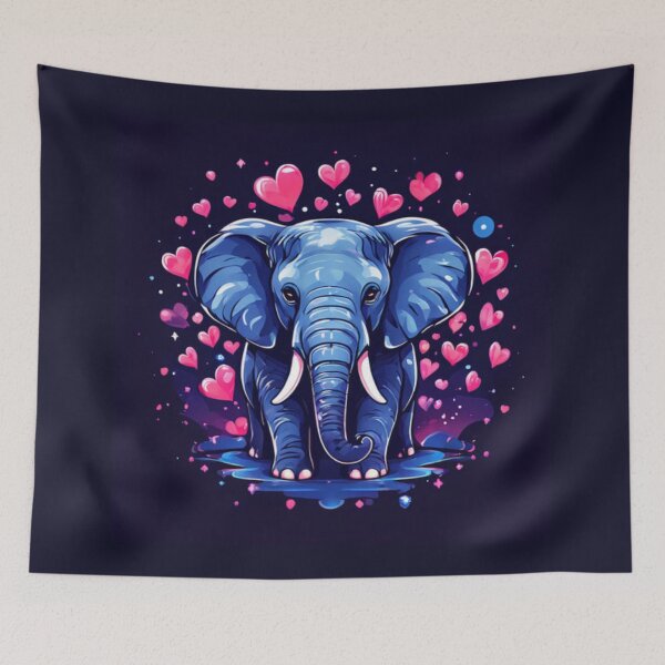Item preview, Beautiful Elephant  designed and sold by Planetporridge.