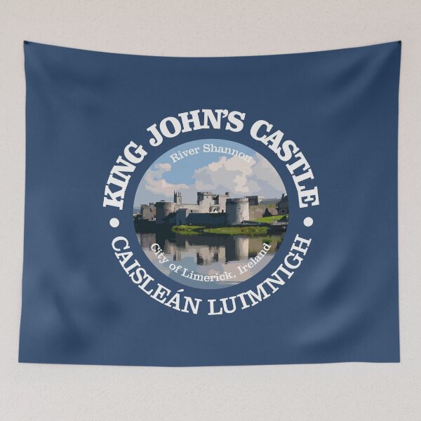 Item preview, King John's Castle (rd) designed and sold by curranmorgan.