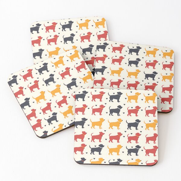 Item preview, Cute Dog Pattern designed and sold by FrostyFrisby.