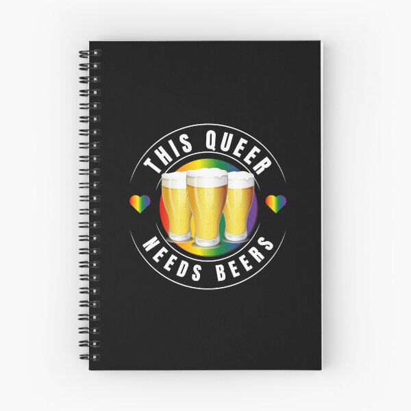 Item preview, This Queer Needs Beers, Beers with pride background and pride hearts with white text slogan, LGBTQ St Patrick's Day T-Shirt, 17th March, Pride Day T-Shirt designed and sold by PrideBeProud.