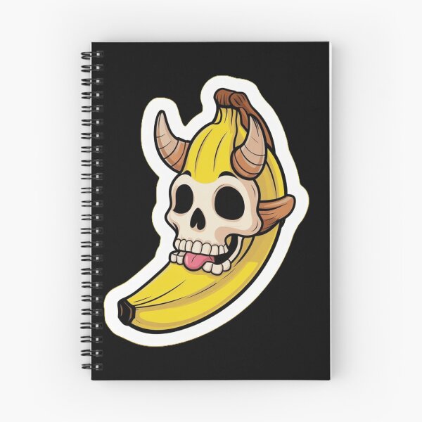 Item preview, Bananas & Bones: Horned Funny Skull repersenting banana for scale designed and sold by MrDarkRealm.