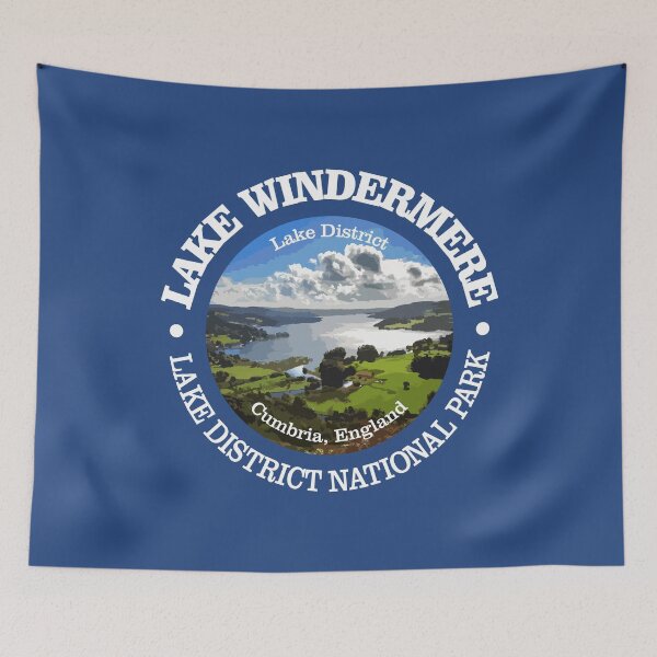 Item preview, Lake Windermere (rd) designed and sold by curranmorgan.