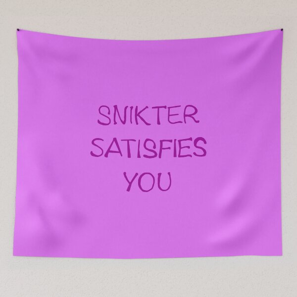 Item preview, Snikter Satisfies You designed and sold by seaweed-tree.