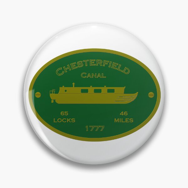 Item preview, Chesterfield Canal (green) designed and sold by canal-arts.