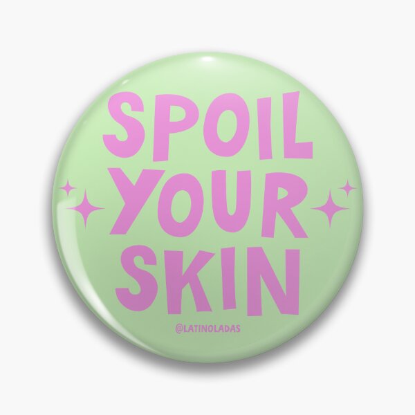 Item preview, Spoil Your Skin / Skincare Acid Green Watermelon Pink Heart Skincare Addict Aesthetic for Skincare Specialist Dermatologist Korean Beauty designed and sold by Latinoladas.
