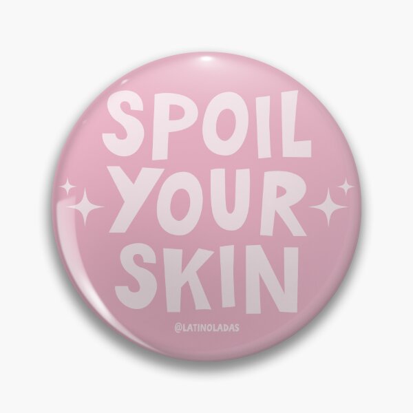 Item preview, Spoil Your Skin / Makeup Junkie Aesthetic in Pastel Pink Rose Candy Heart Skincare Serum Retinol Nail Technician Wax Tech Kindle Decor designed and sold by Latinoladas.