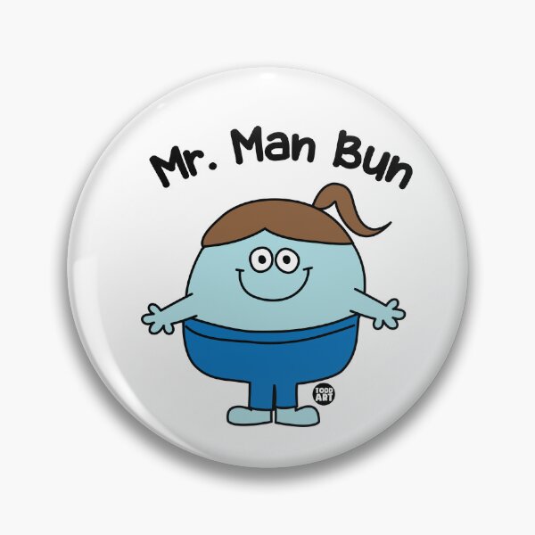 Item preview, Mr. Man Bun designed and sold by TODD GOLDMAN.