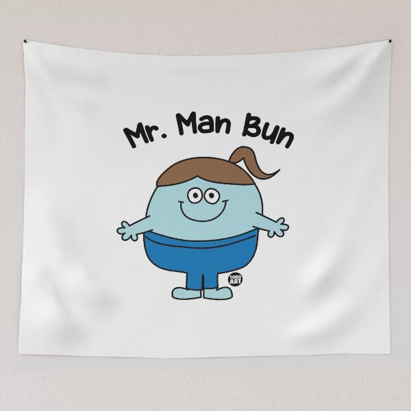 Item preview, Mr. Man Bun designed and sold by TODD GOLDMAN.