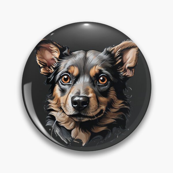 Artikelvorschau, Unique Dog Portraits | Detailed Canine Artwork entworfen und verkauft von yeekazar.