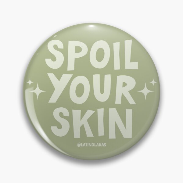 Item preview, Spoil Your Skin / for Skincare Lovers Skinvestment Estheticians in Pastel Key Lime Green Lucky Girl Moisturizer Face Cream Hyaluronic Acid  designed and sold by Latinoladas.