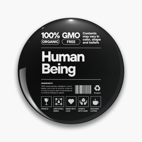 Item preview, Being Human Typography Artwork designed and sold by Obsidian Ink by Wilshire.