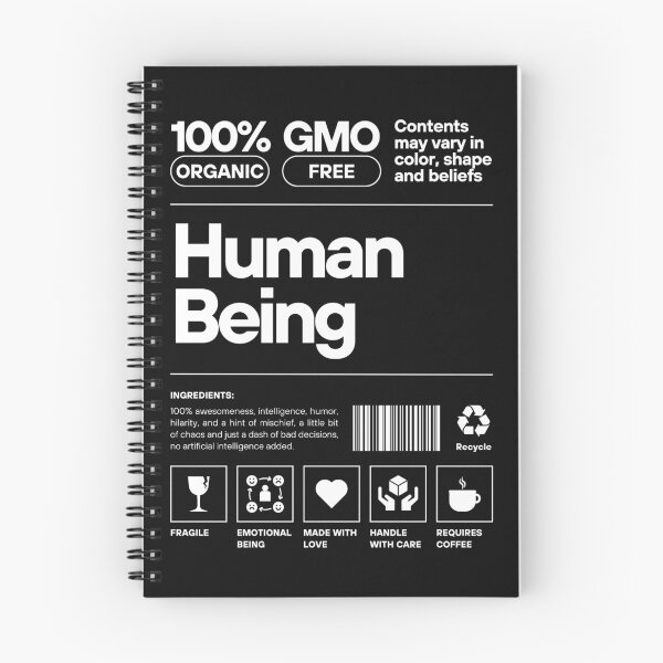 Item preview, Being Human Typography Artwork designed and sold by Obsidian Ink by Wilshire.