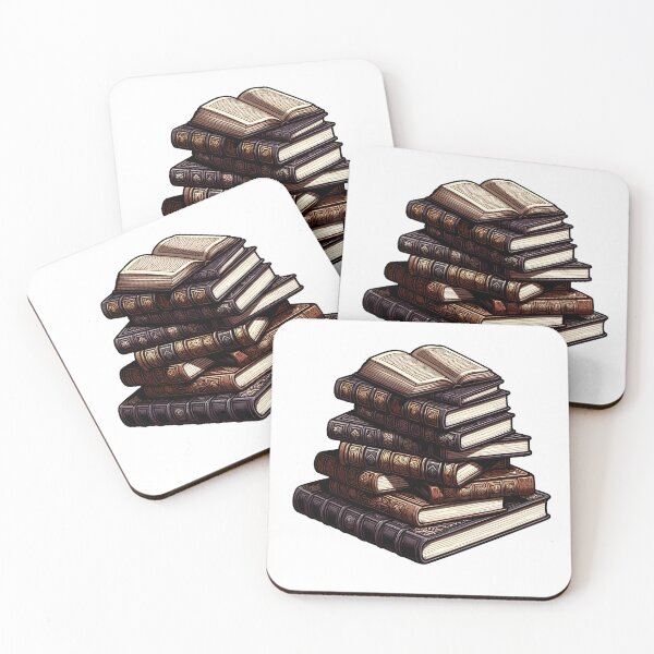 Item preview, Pile of books - bookish stuff  designed and sold by Truck Stop One.