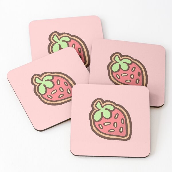 Item preview, strawberry cookie designed and sold by Bainpain.