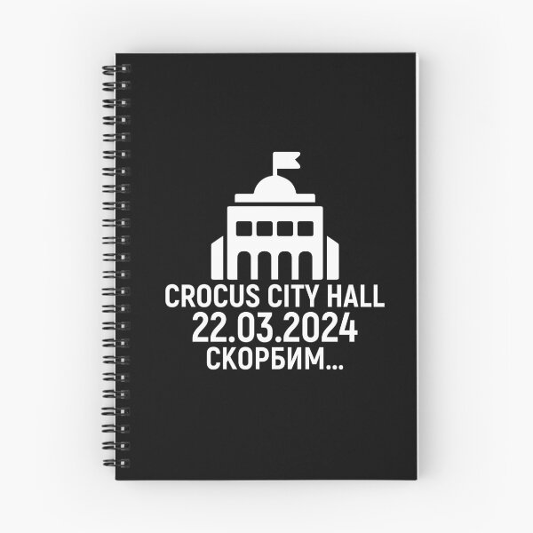 Item preview, CROCUS CITY HALL 22.03.24 СКОРБИМ designed and sold by ThreadBeat.