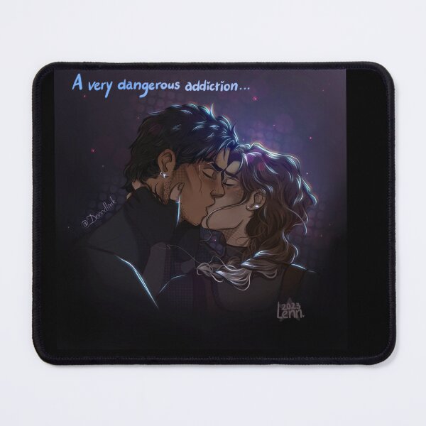 Item preview, A very dangerous addiction Print designed and sold by DoodlingLenn.